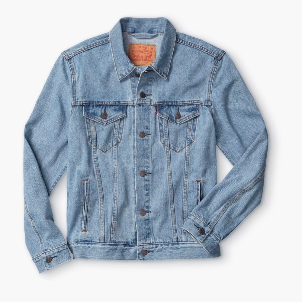 NEVER BEEN WORN Levi Strauss Mens Trucker Jacket XL, X-Large